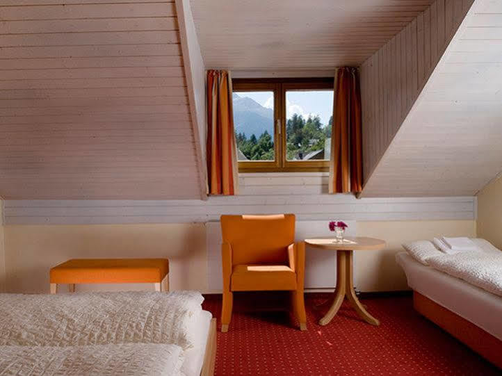 Boutique Und Bier Hotel Des Alpes Fiesch Quarto foto